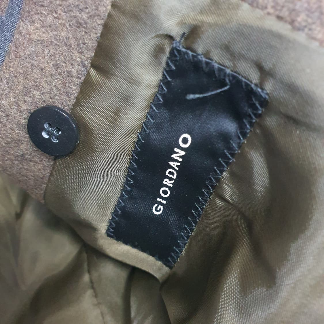 미착용 지오다노 더블 브레스티드 코트자켓 남자95 상품이미지7