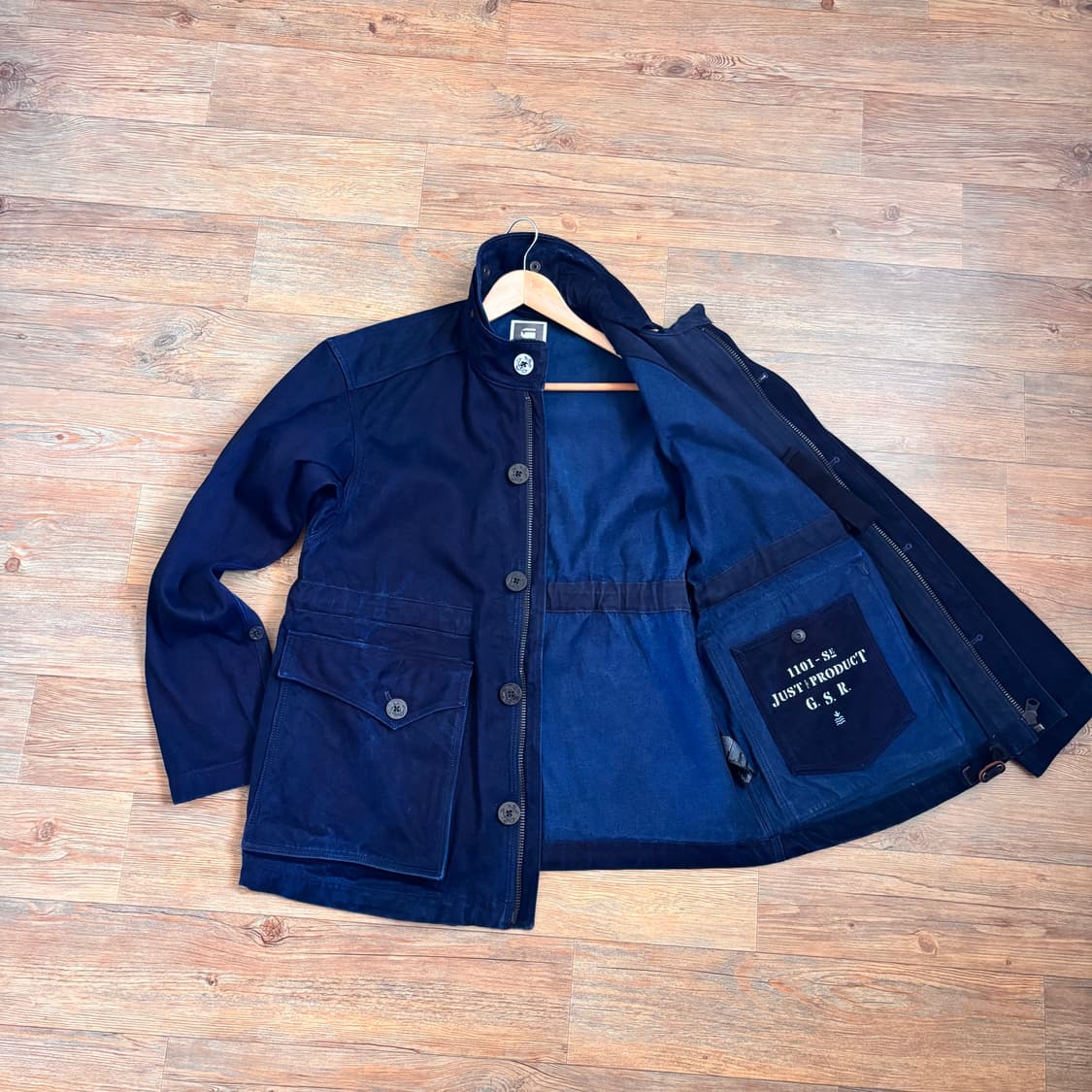 새제품급 XL 지스타 RAW 자켓 DAVIN 밀리터리 코트 야상 상품이미지3