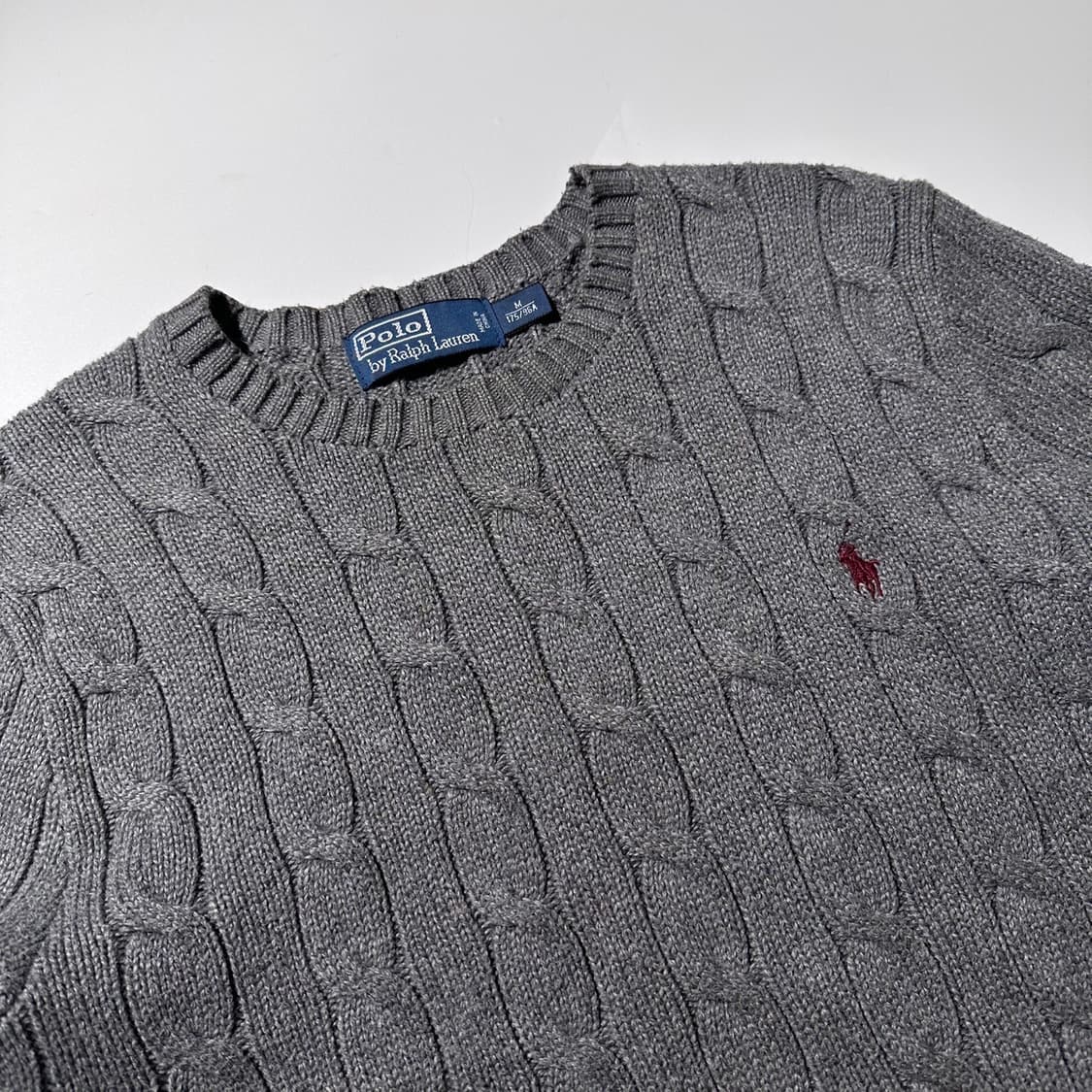 폴로 랄프로렌 케이블 라운드 니트 상품이미지3