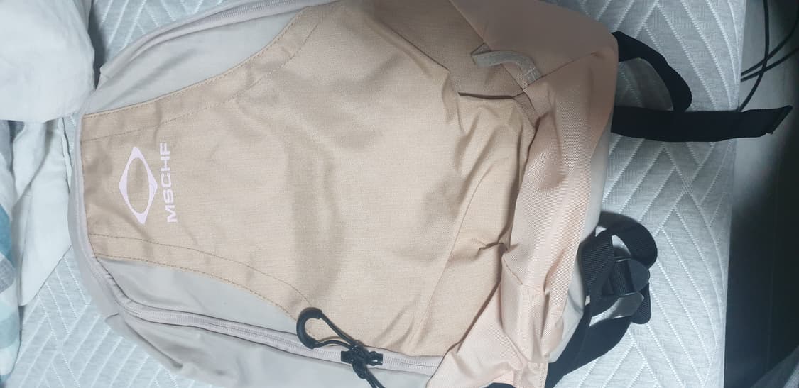 미스치프 롬버스 백팩 베이지 새상품 상품이미지1