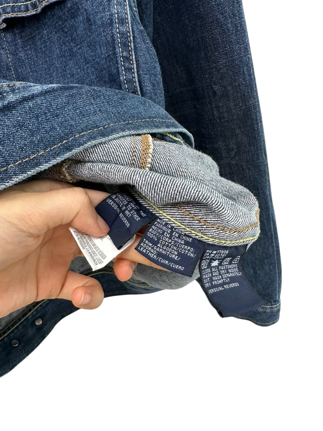  타미힐피거  청자켓 (L)  상품이미지8
