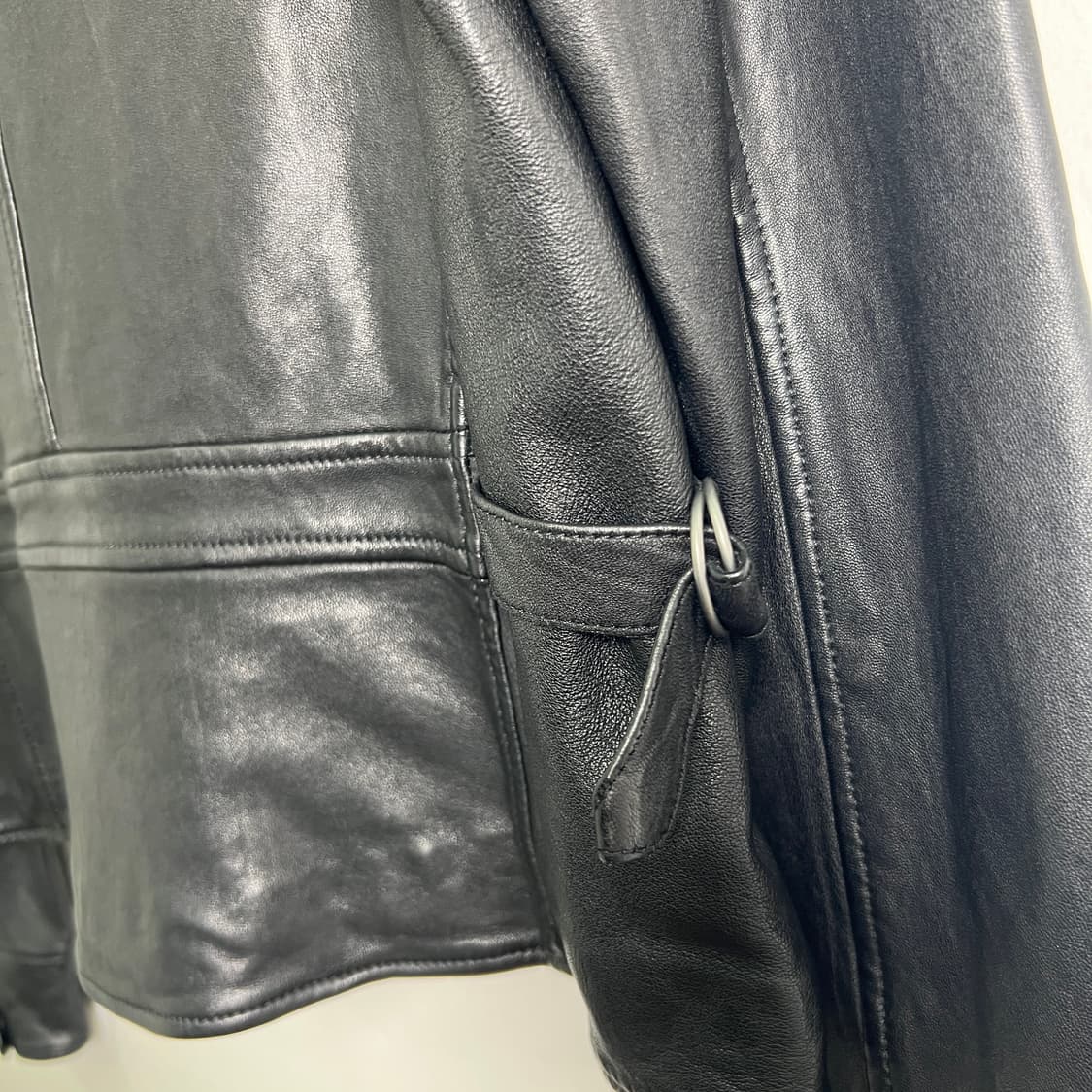 폴로 랄프로렌 램스킨 더블 라이더 자켓 L 상품이미지9