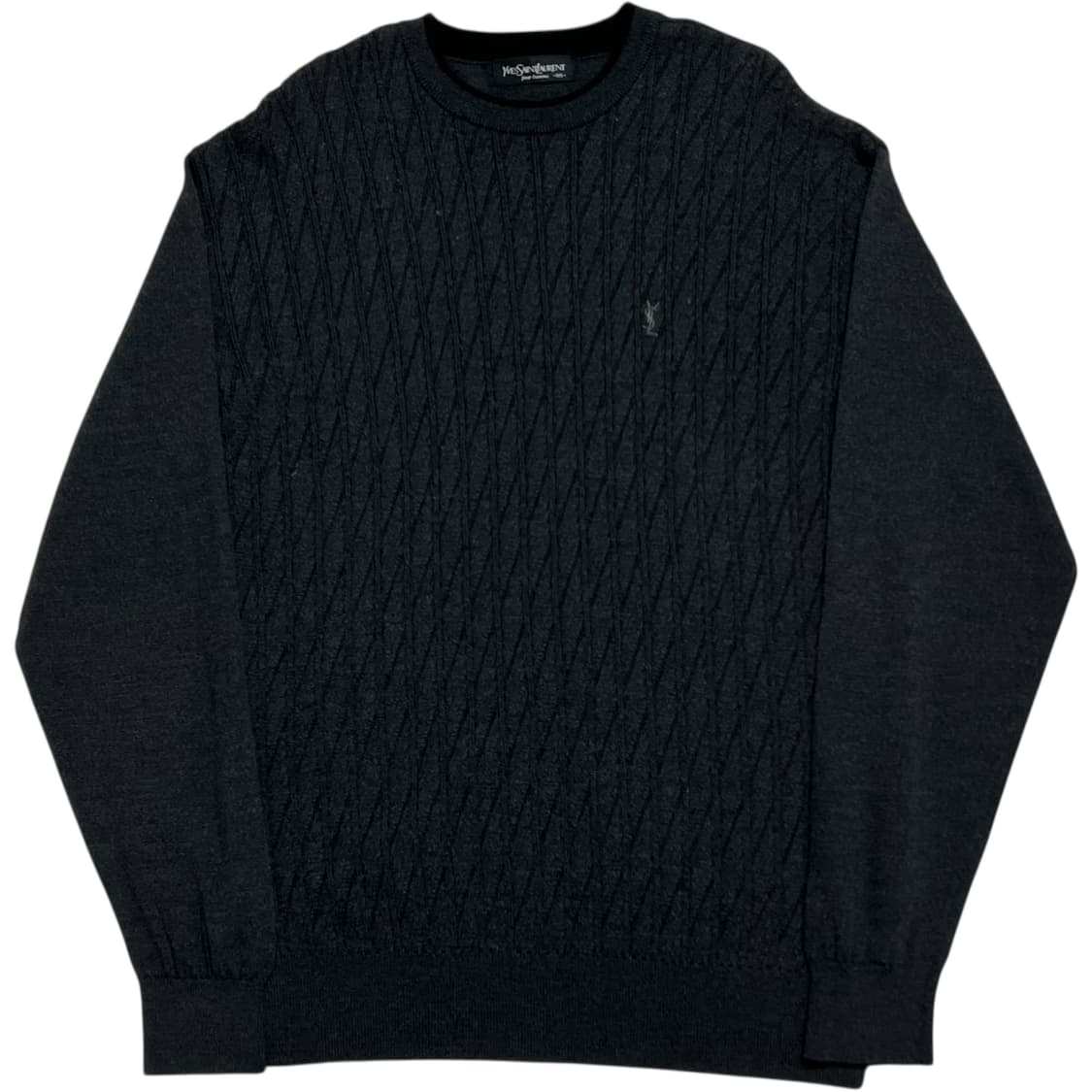 Yves Saint Laurent 차콜 울 니트 상품이미지1