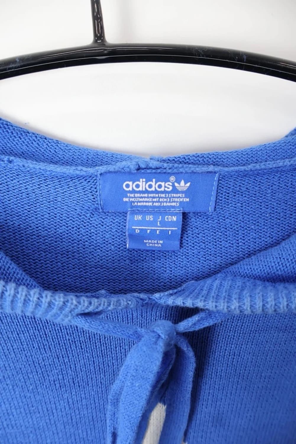 Adidas Trefoil Logo Blue Hoodie 상품이미지8