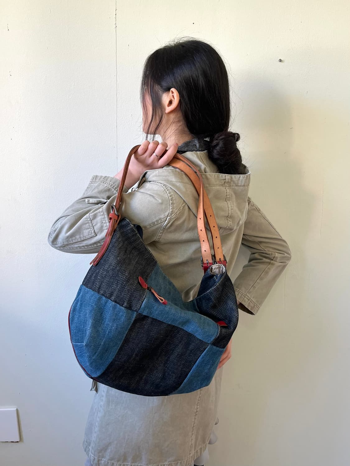 Japan vtg 데님 보부상백  상품이미지8