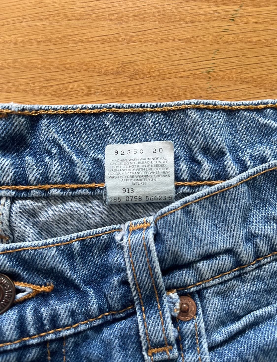 90s 리바이스 569 made in usa 34 상품이미지3