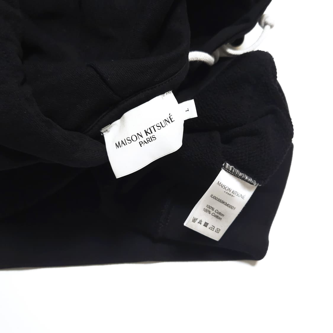메종키츠네 칠렉스 폭스 후드 티셔츠 블랙 상품이미지7