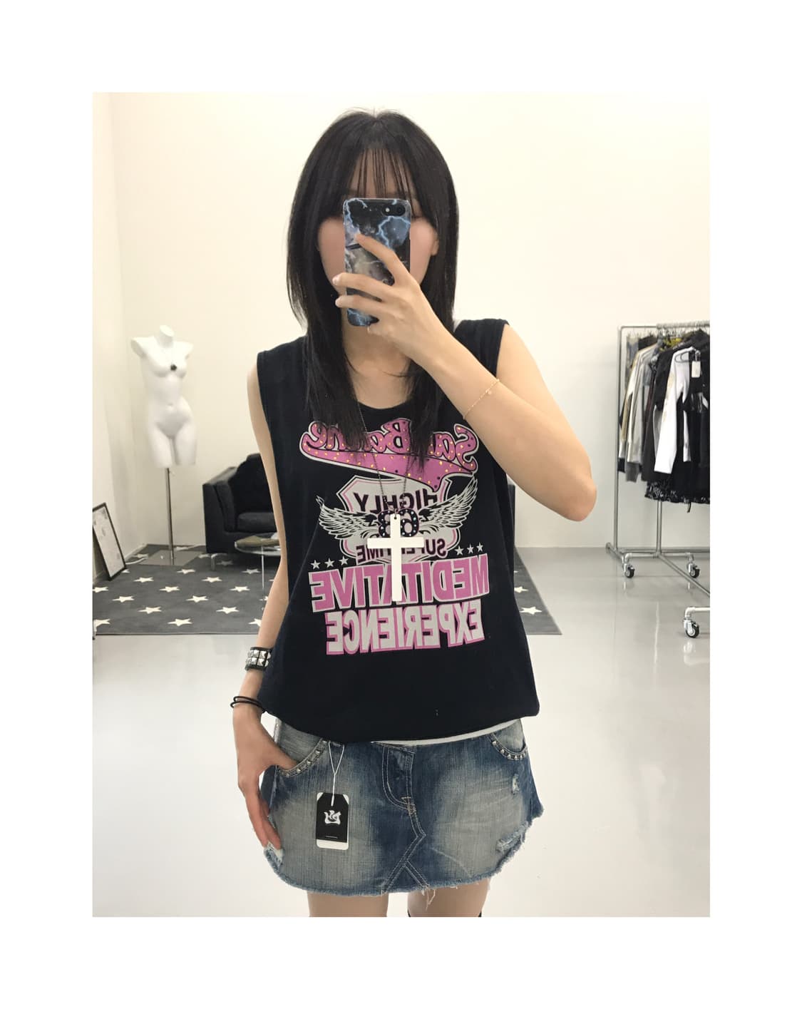 Breeze Y2k Graphic Sleeveless 상품이미지1