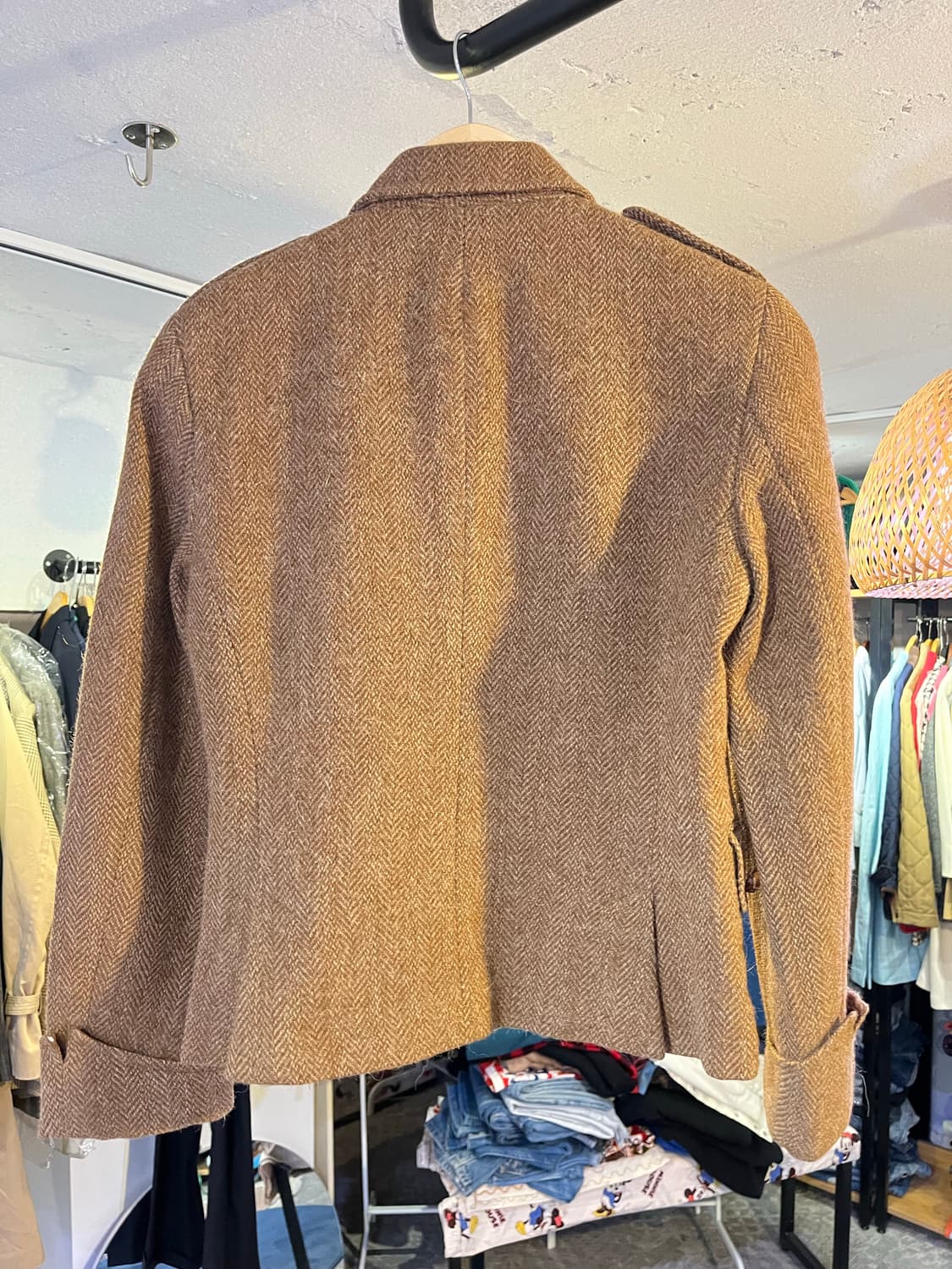 랄프로렌 울 알파카 트위드 자켓(이탈리아제) 상품이미지7