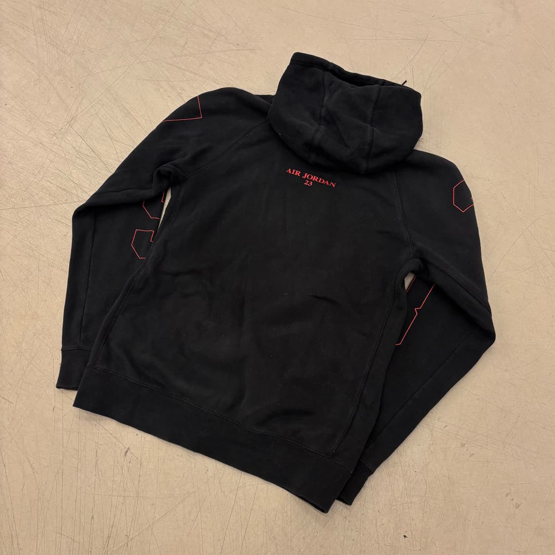 조던 사이드라인 블랙 후드티 상품이미지3