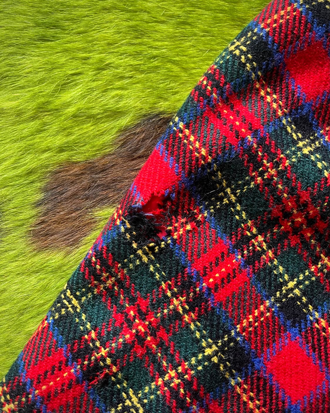 1980-90s SHALON in Tokyo Check Hood Cape 상품이미지7