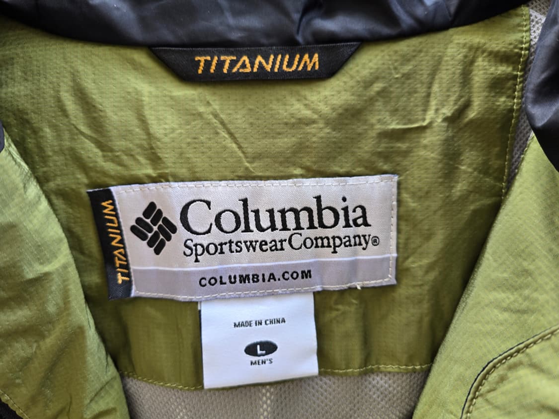 컬럼비아 티타늄 바람막이 상품이미지7