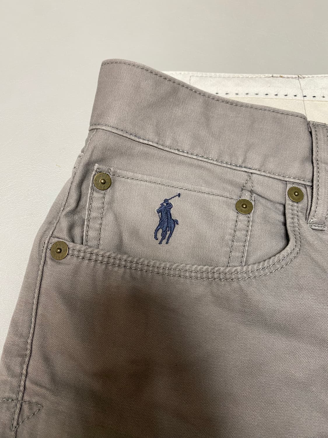 폴로 랄프로렌 슬림 스트레치 그레이 치노32 상품이미지3