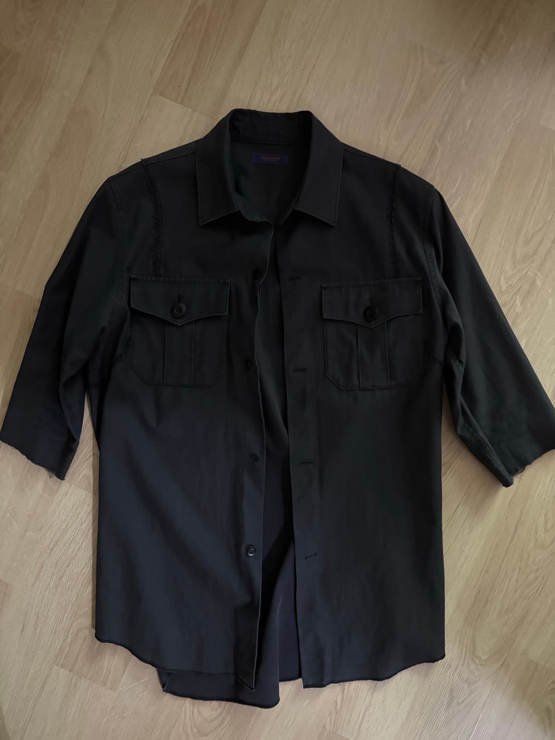 언더커버 16ss 컷오프 셔츠 상품이미지2