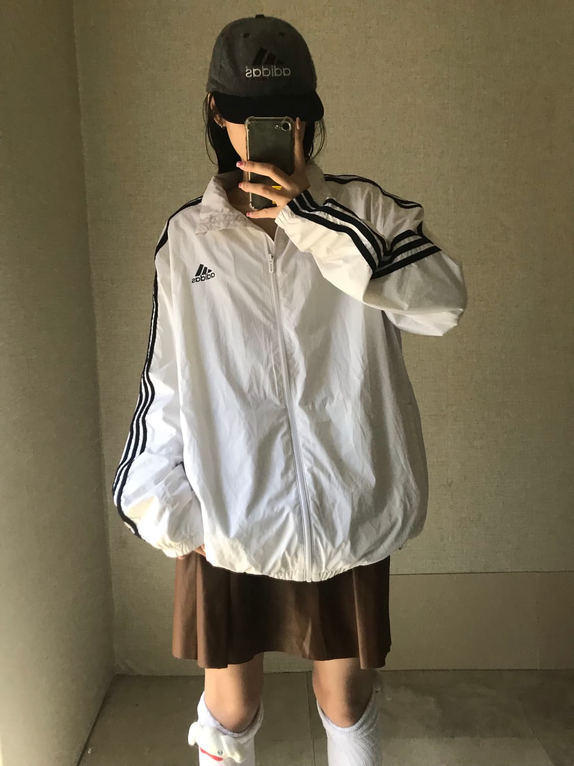 아디다스 흰검 바람막이 상품이미지1