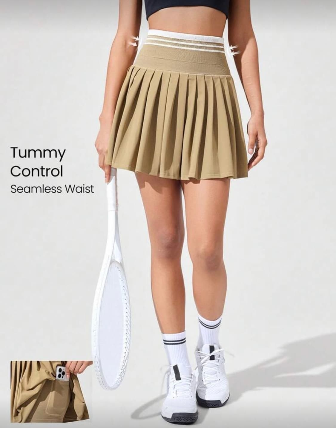 플리츠 스커트 M 상품이미지1