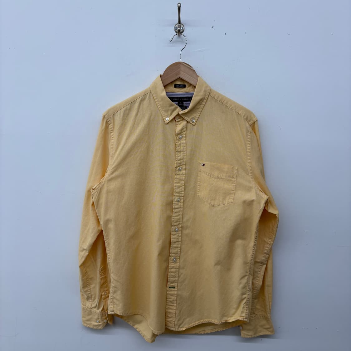타미힐피거 옐로우 셔츠 남성 M 상품이미지1