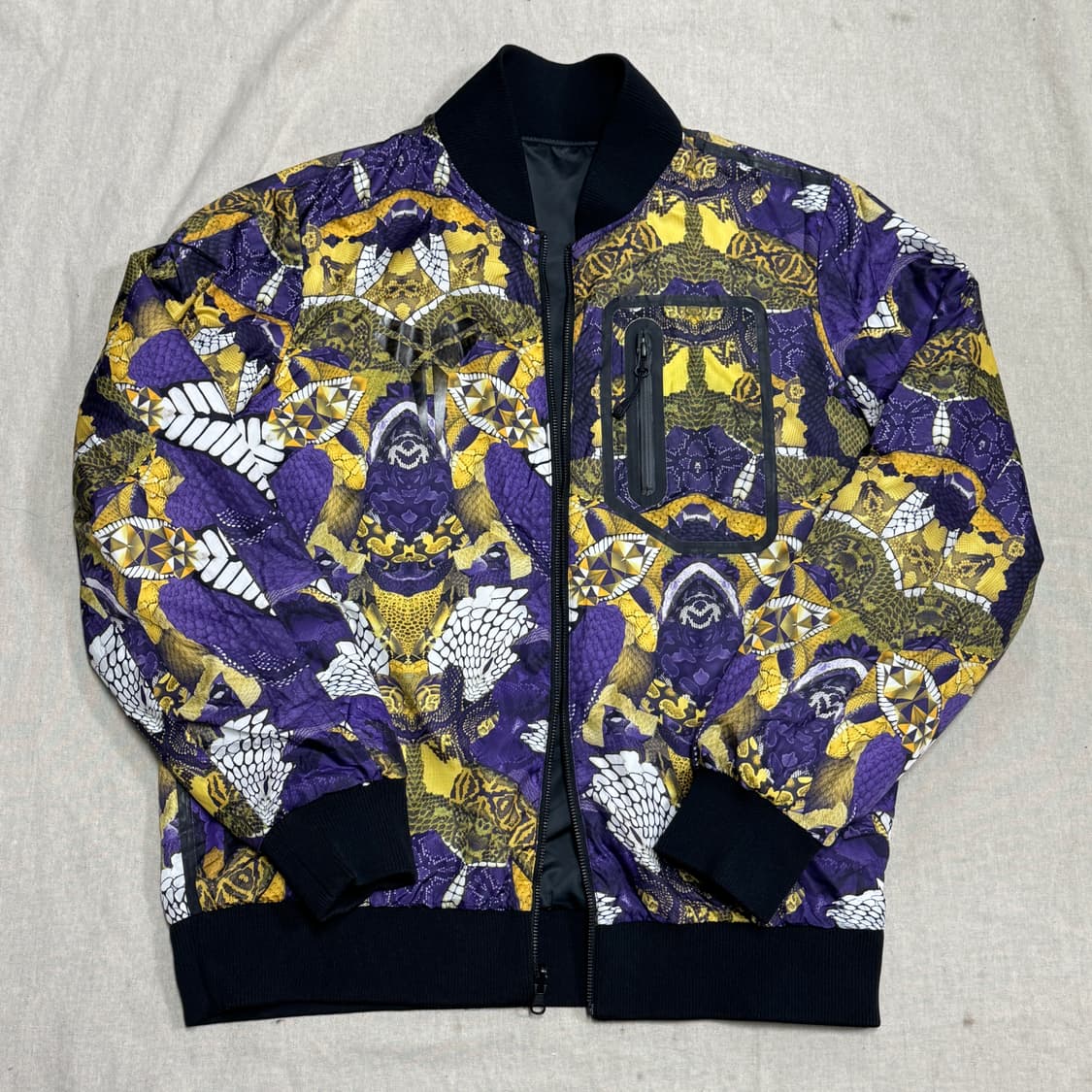 나이키 x 코비 리버시블 블루종 봄버 자켓 XL 상품이미지4