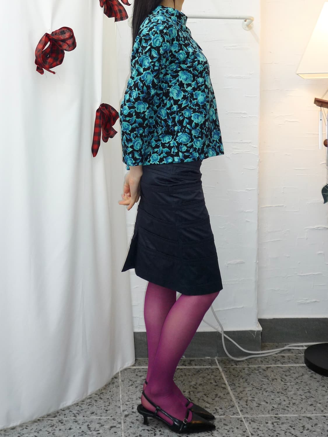 Flower pattern blouse 상품이미지3