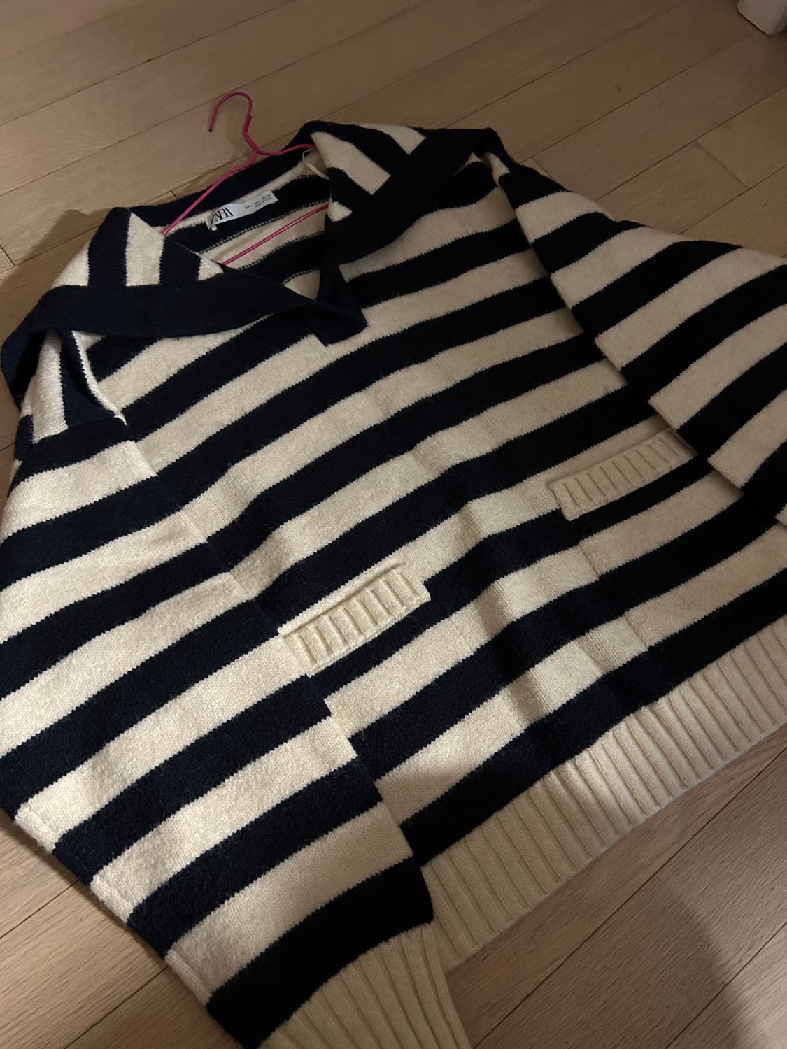 자라 세일러카라 루즈핏니트 상품이미지2