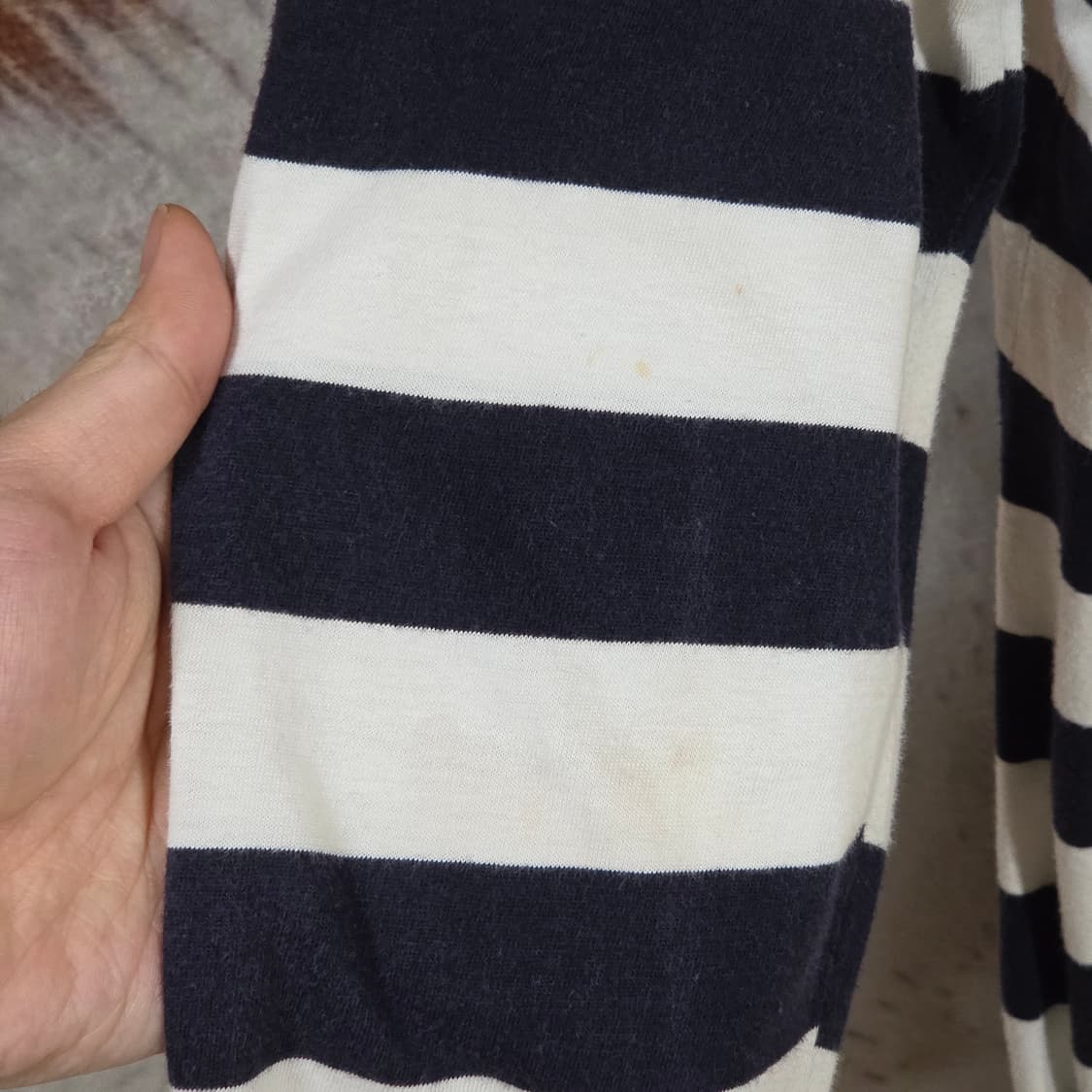 디자인유나이티드 스트라이프 펑크 후드집업 상품이미지3