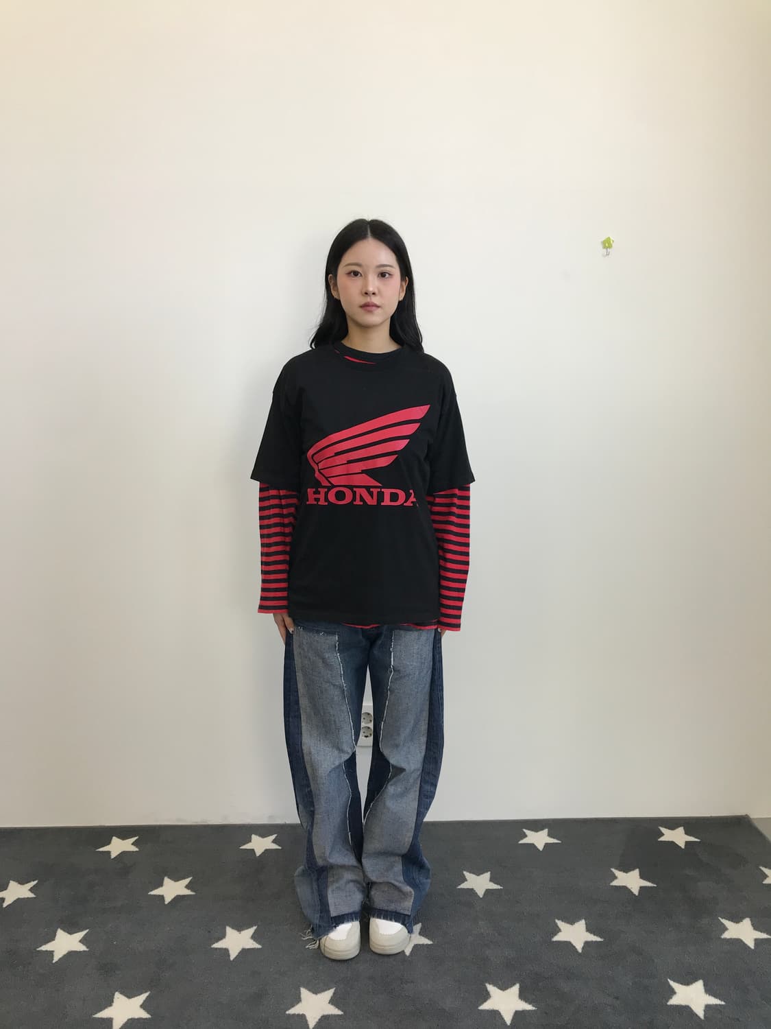 Honda Wing Logo Graphic T-shirt 상품이미지1