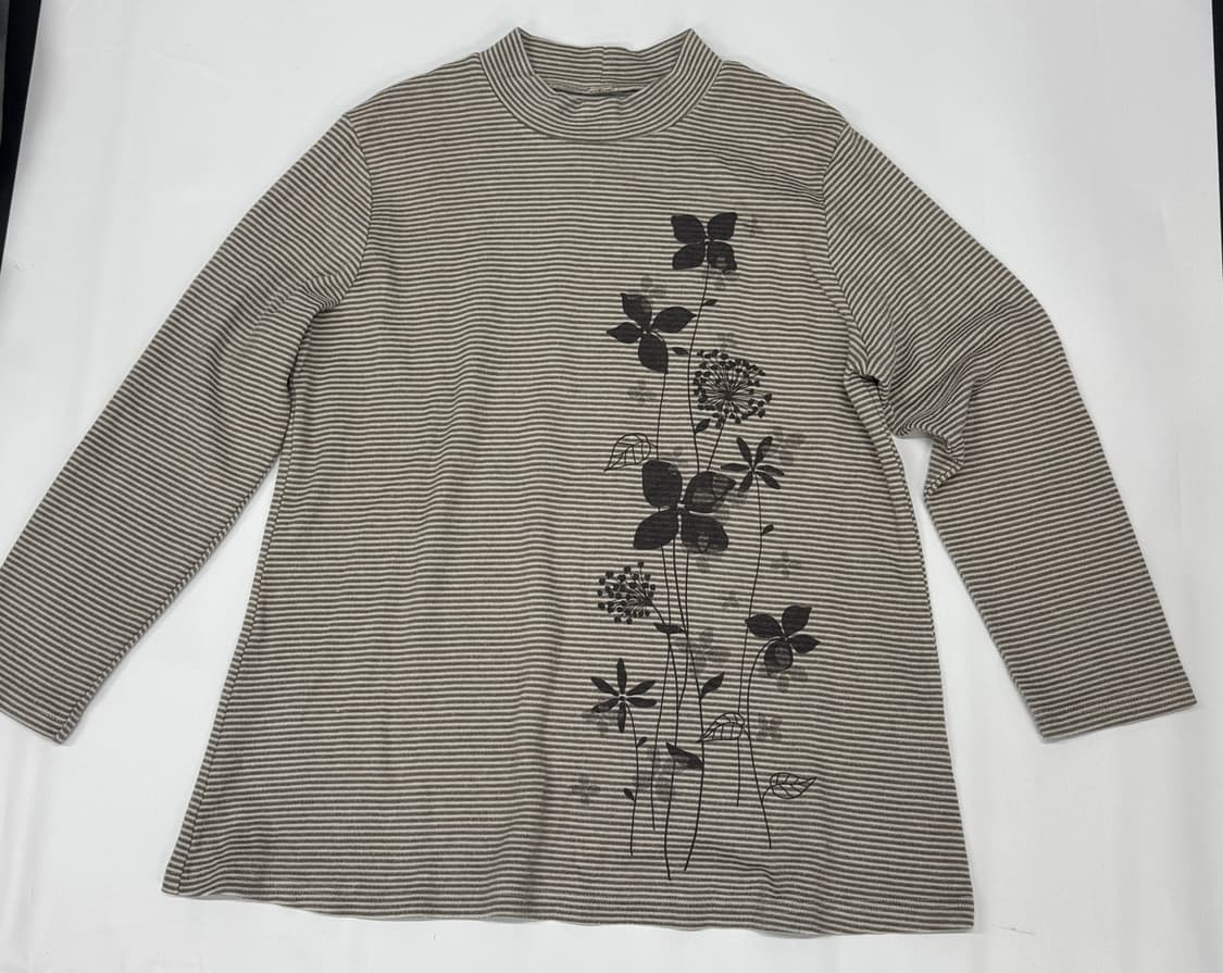 🪴하구미의 그런지 코디세트🪴플라워 레이어드 니트 히피 에스닉 가을 상품이미지6