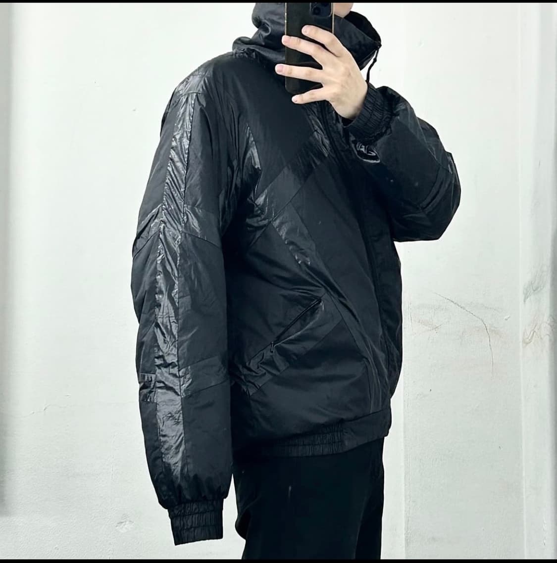 디젤 테이핑 하이넥 바람막이 상품이미지3