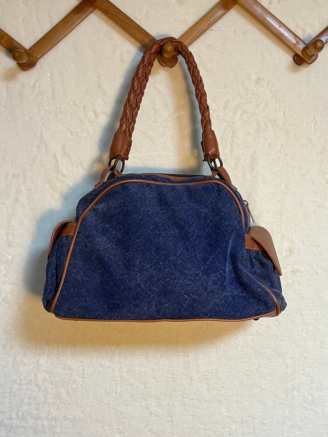 빈티지 Araucária 자수 비즈 토트백 숄더백 상품이미지6