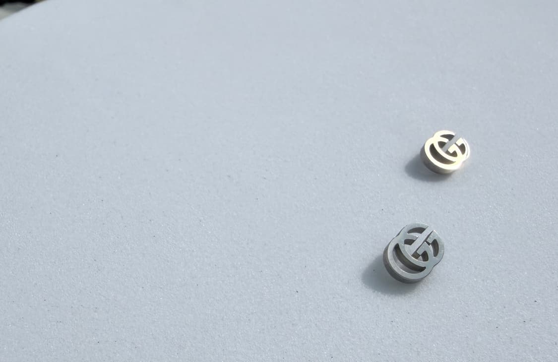 구찌 미니 더블G 실버 이어링 상품이미지4