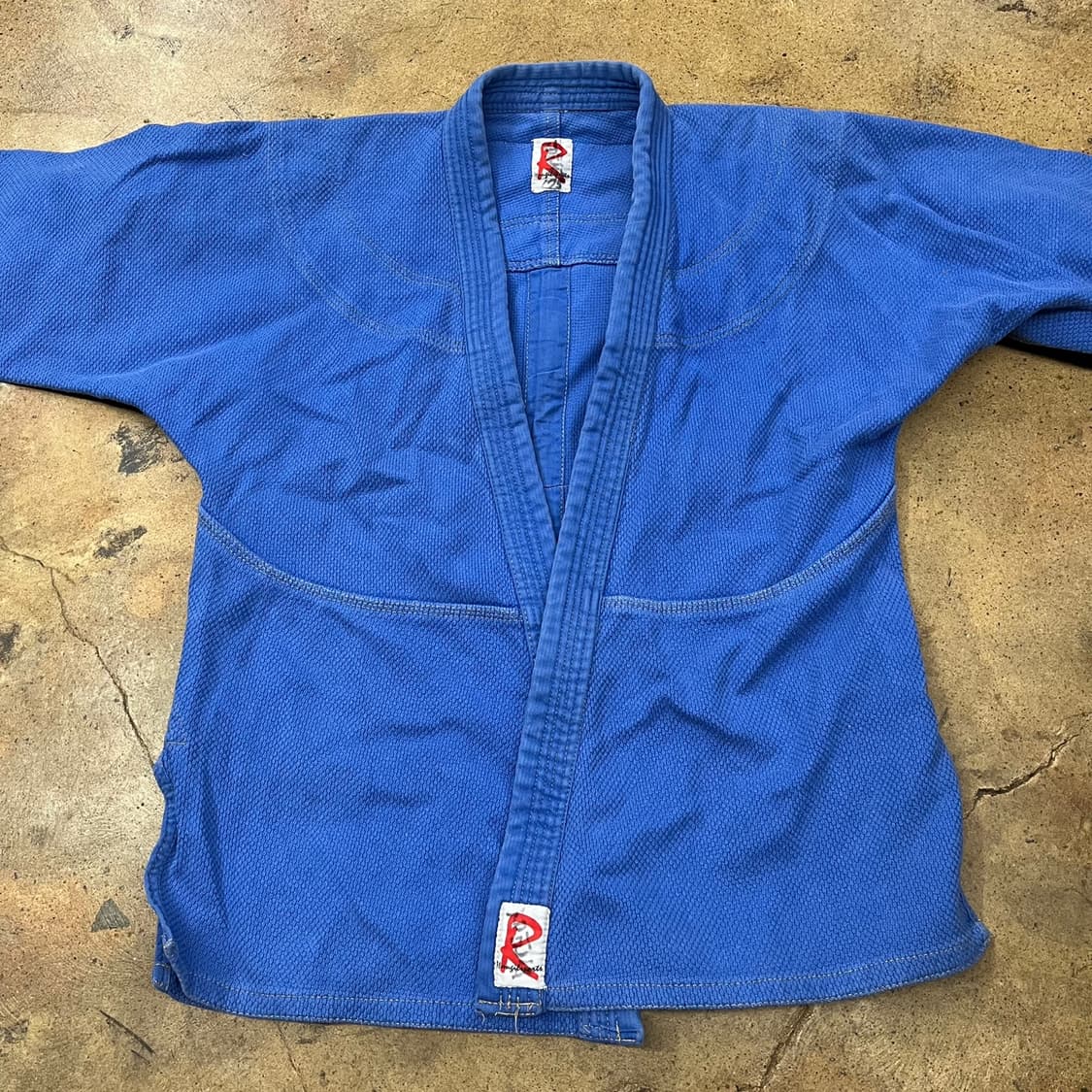 [정품] 파란색 유도복 상의 b15 상품이미지3