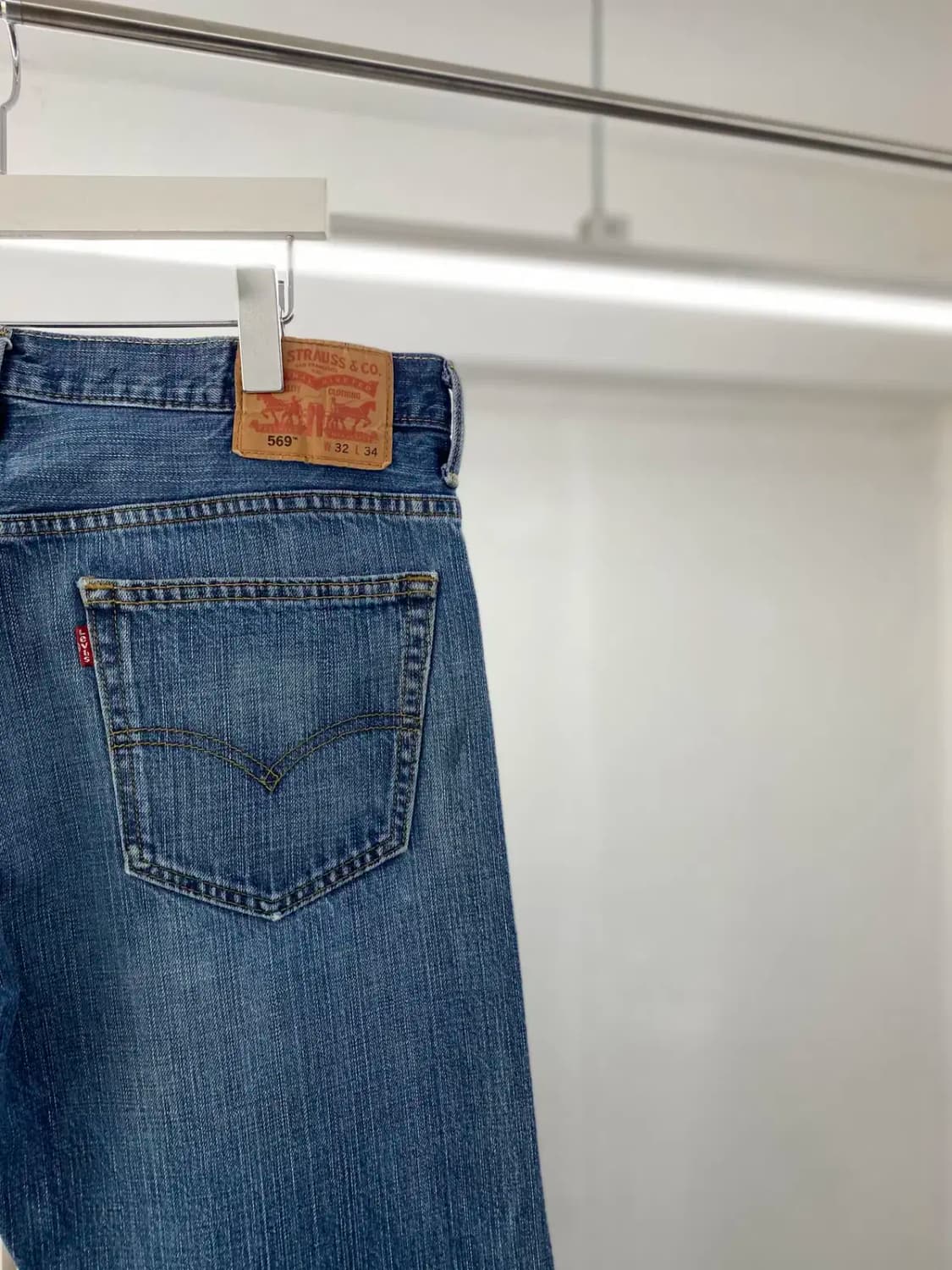 리바이스569 00s 루즈스트레이트 32사이즈 a3819 상품이미지6