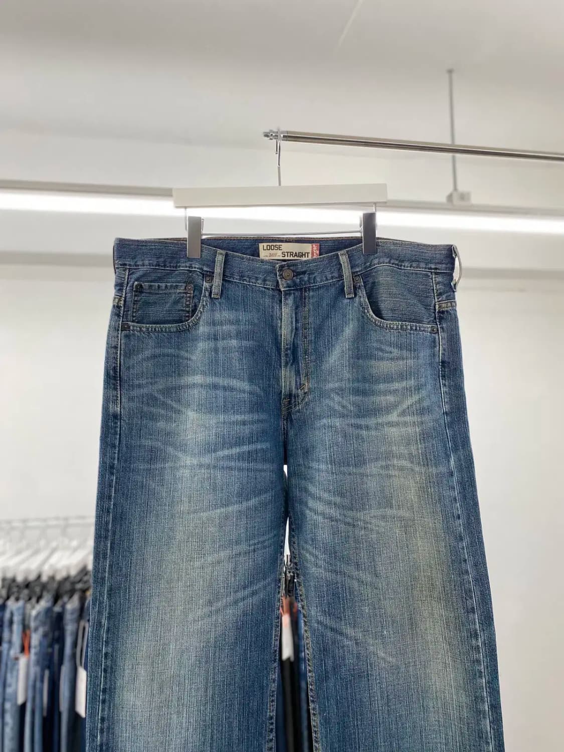 리바이스569 00s 루즈스트레이트 37사이즈 a3820 상품이미지2