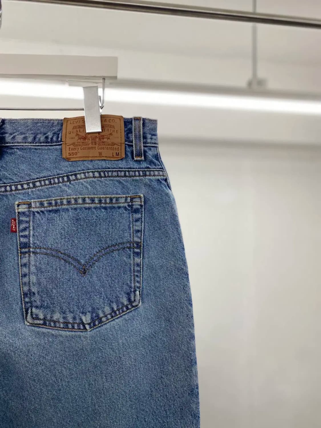 리바이스550 루즈테이퍼드핏 00s 33사이즈 a3837 상품이미지6