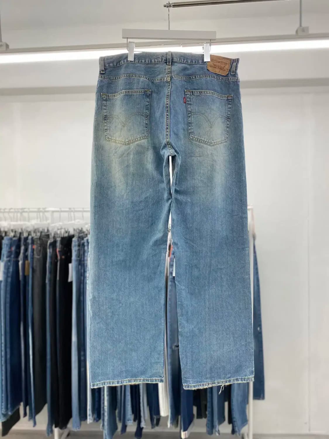 리바이스569 00s 루즈스트레이트 37사이즈 a3845 상품이미지4