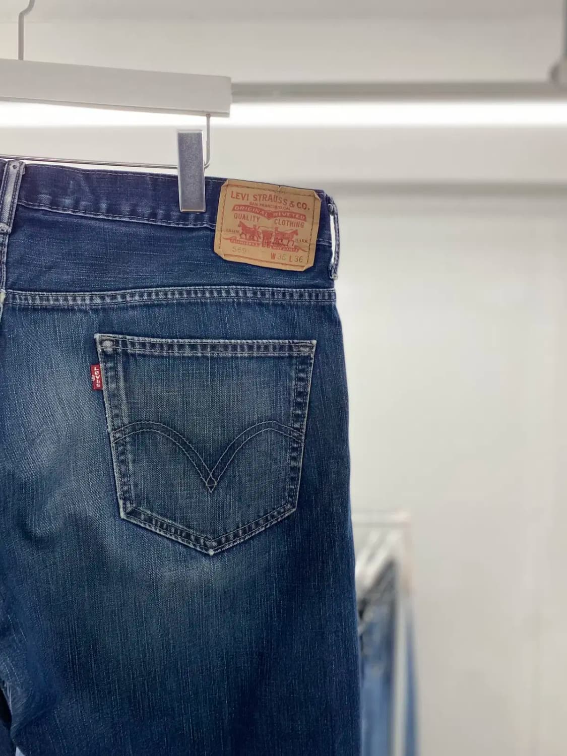리바이스569 00s 루즈스트레이트 37사이즈 a3851 상품이미지6