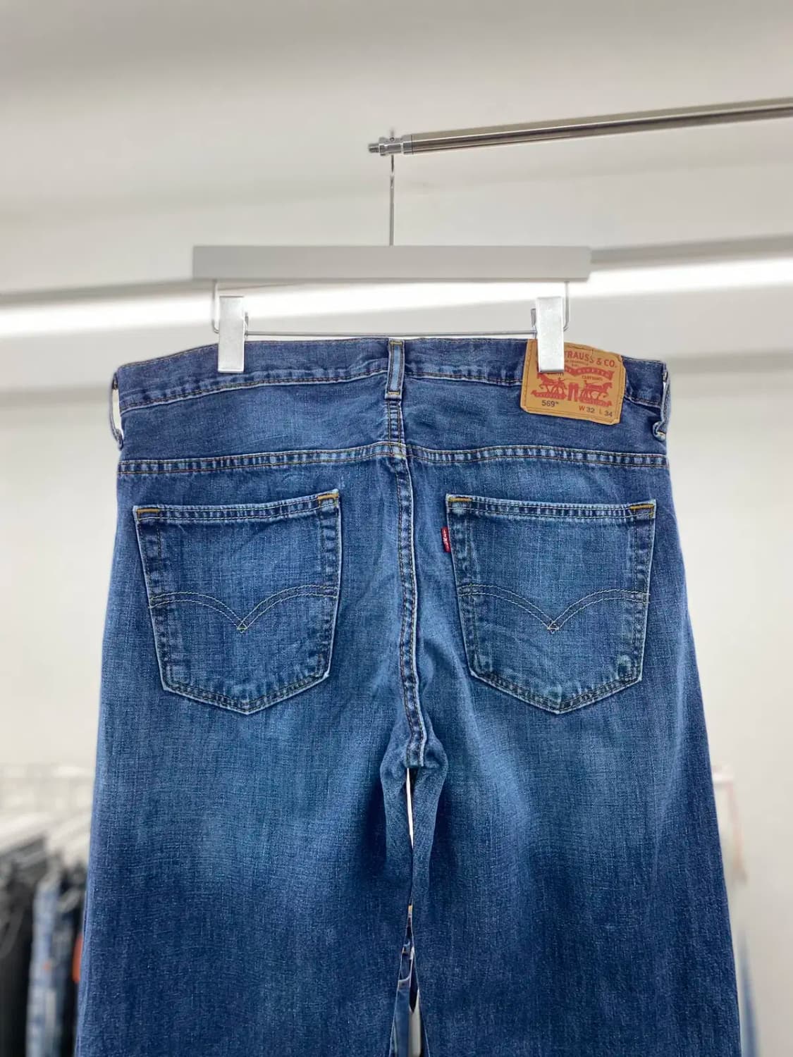 리바이스569 00s 루즈스트레이트 33사이즈 a3853 상품이미지5