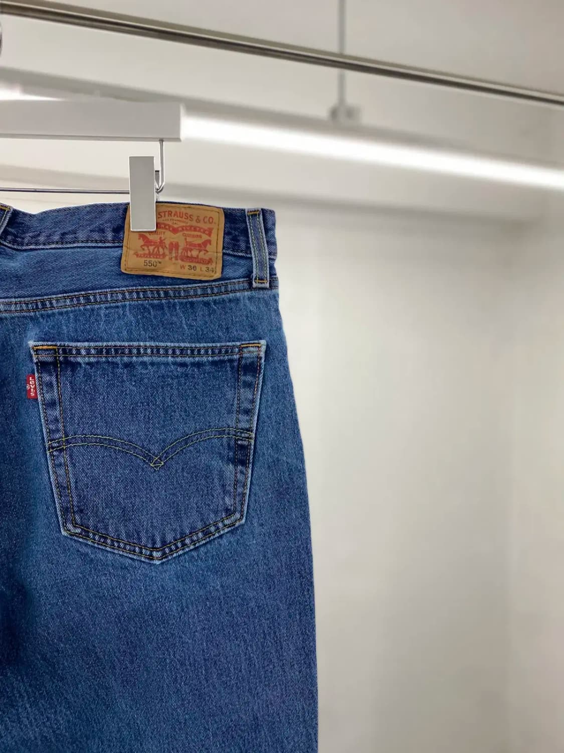 리바이스550 루즈테이퍼드핏 00s 36사이즈 a3876 상품이미지6