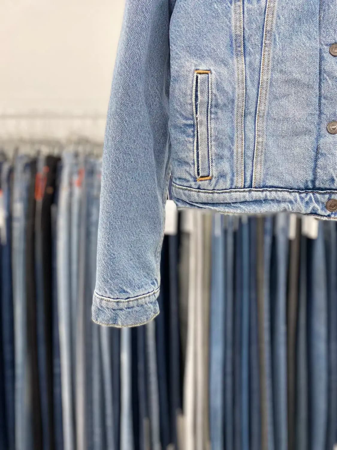 리바이스 쉐르파데님자켓 우먼M사이즈 a3886 상품이미지5