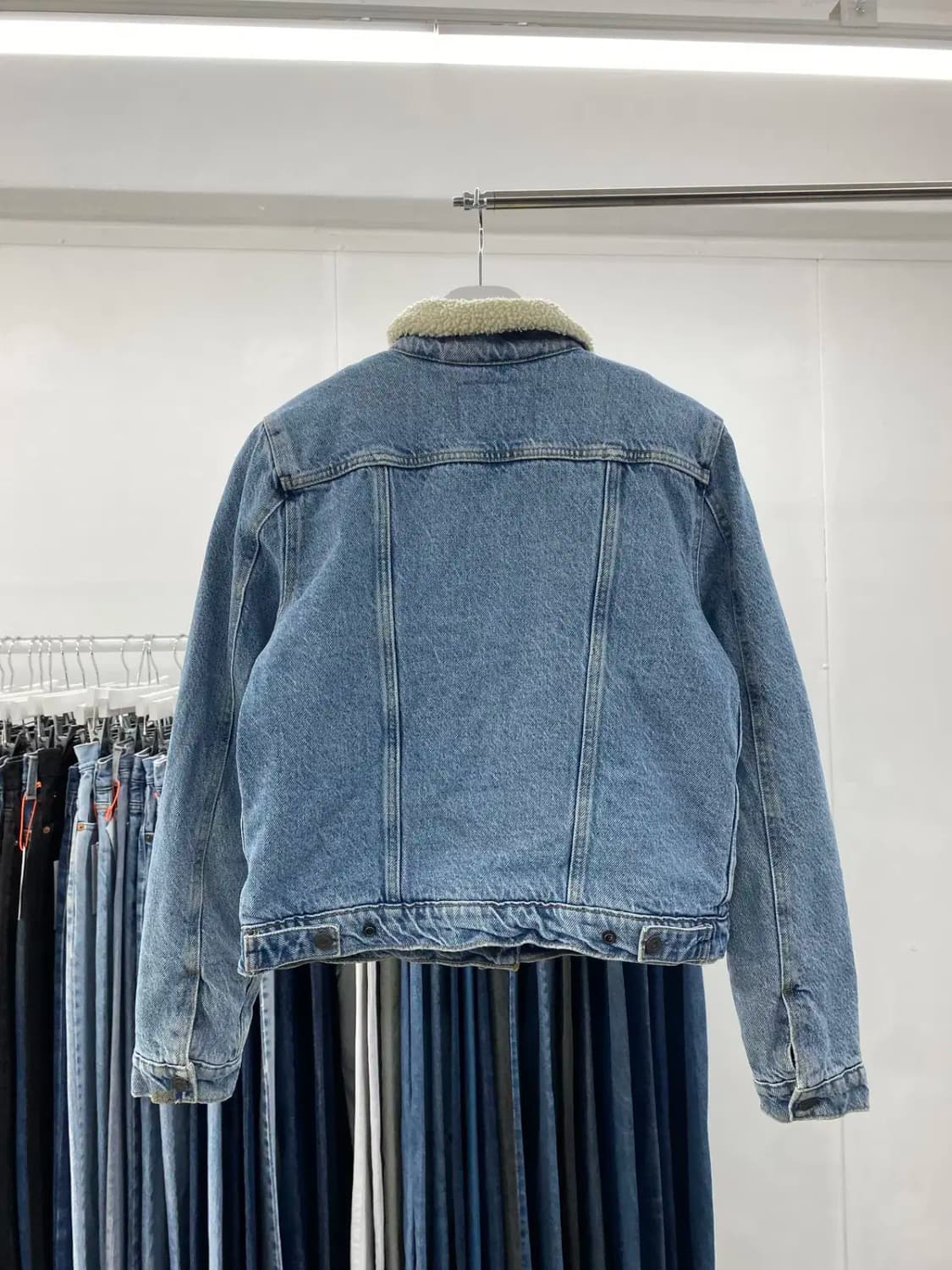 리바이스 쉐르파데님자켓 우먼M사이즈 a3886 상품이미지6
