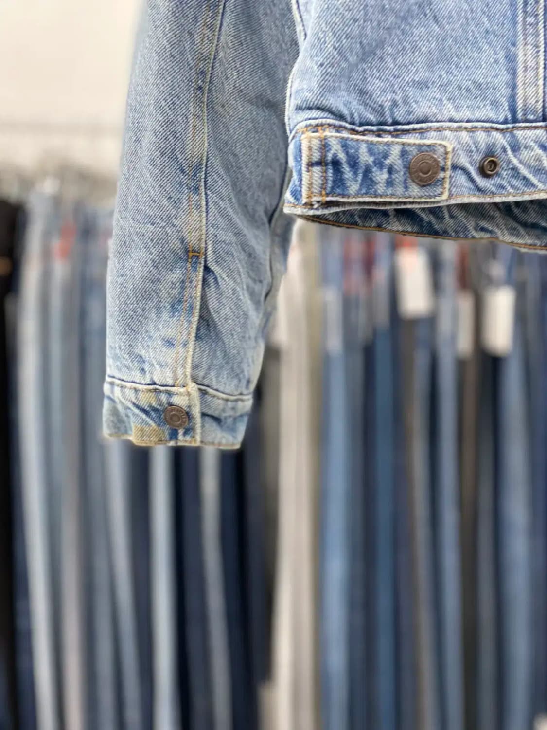 리바이스 쉐르파데님자켓 우먼M사이즈 a3886 상품이미지8