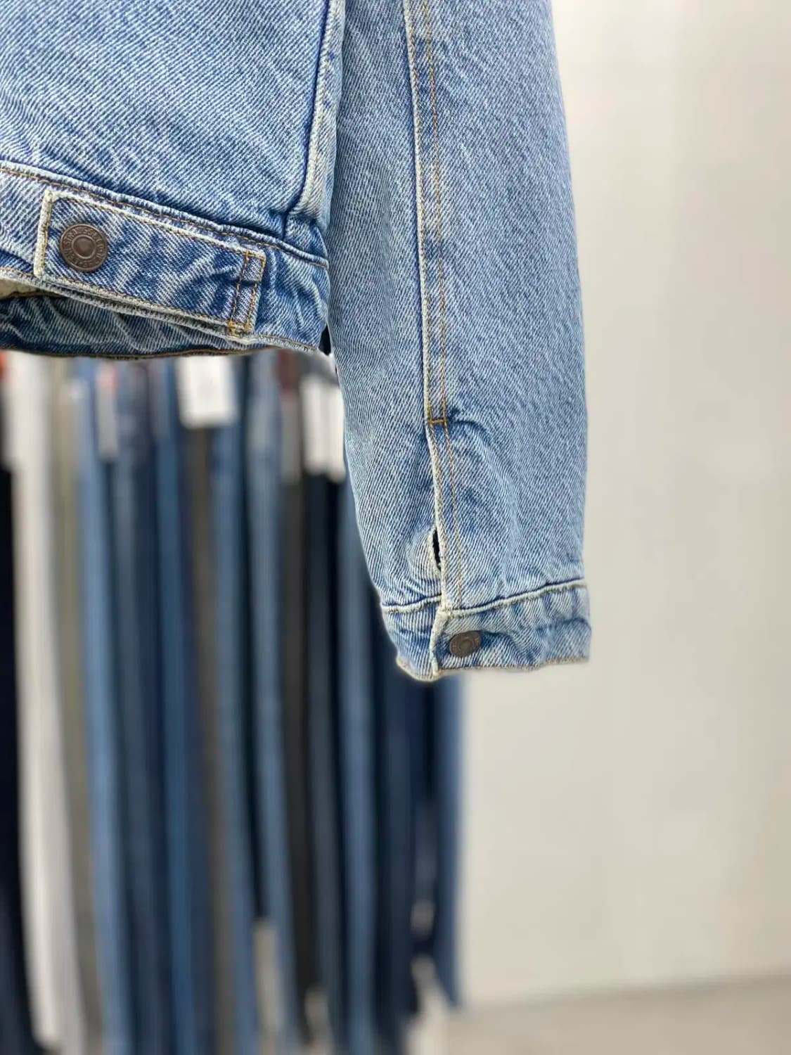 리바이스 쉐르파데님자켓 우먼M사이즈 a3886 상품이미지9