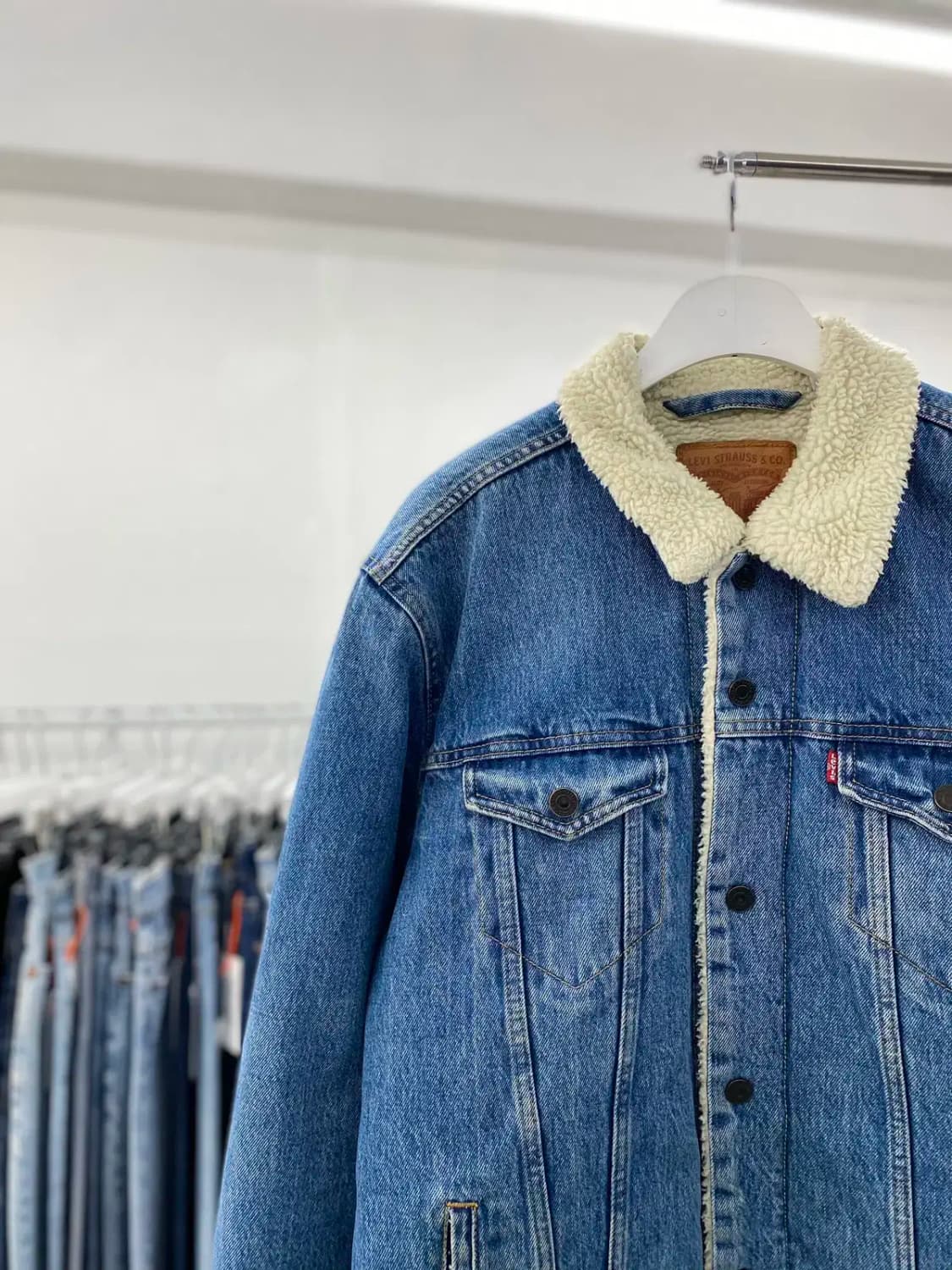 리바이스 쉐르파데님자켓 L사이즈 a3887 상품이미지2