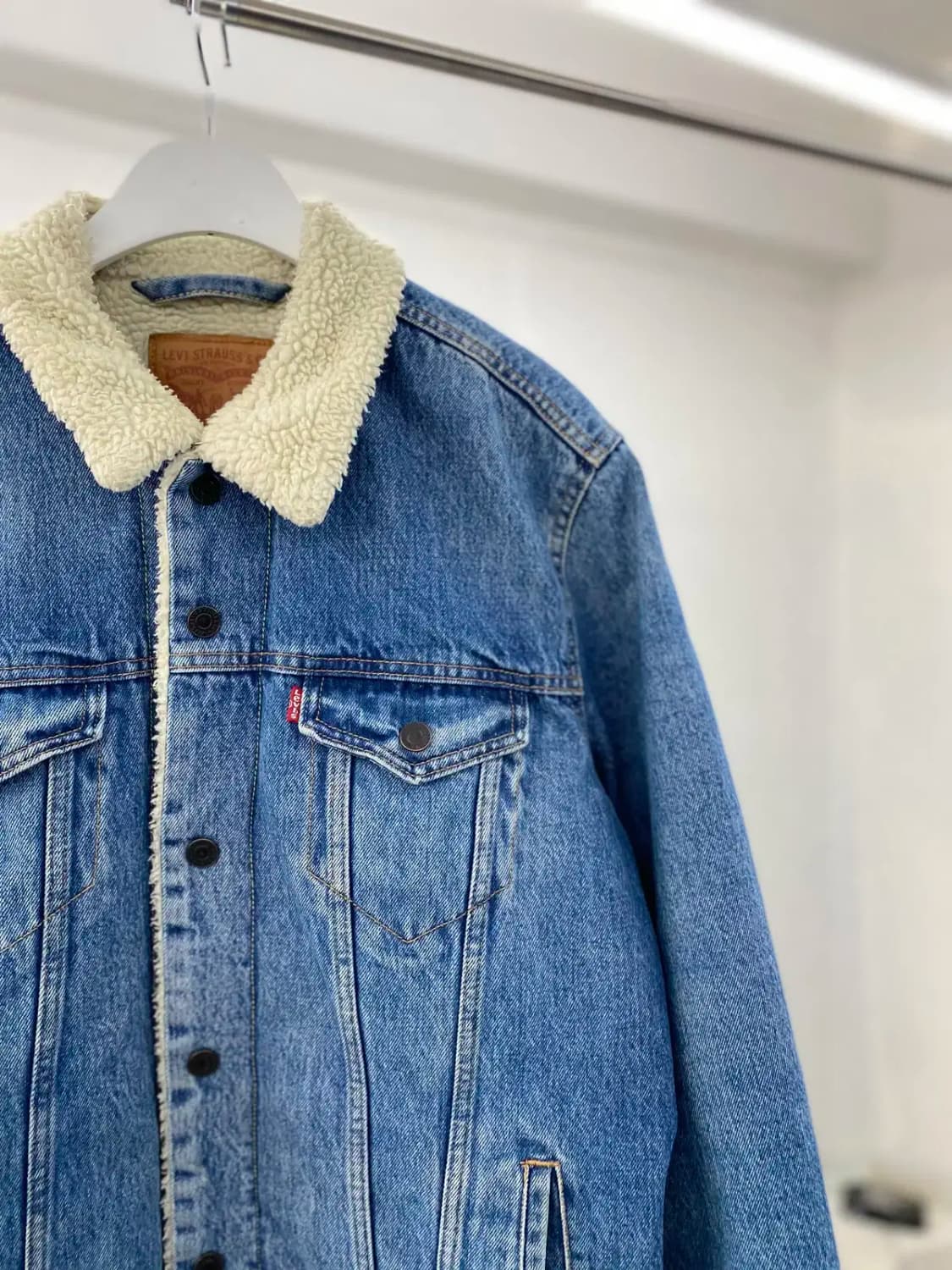 리바이스 쉐르파데님자켓 L사이즈 a3887 상품이미지3