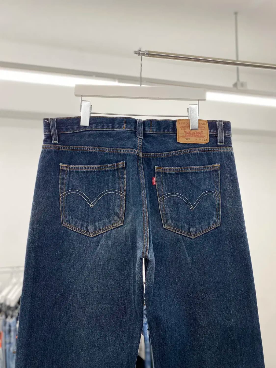 리바이스569 00s 루즈스트레이트 34사이즈 a3891 상품이미지5