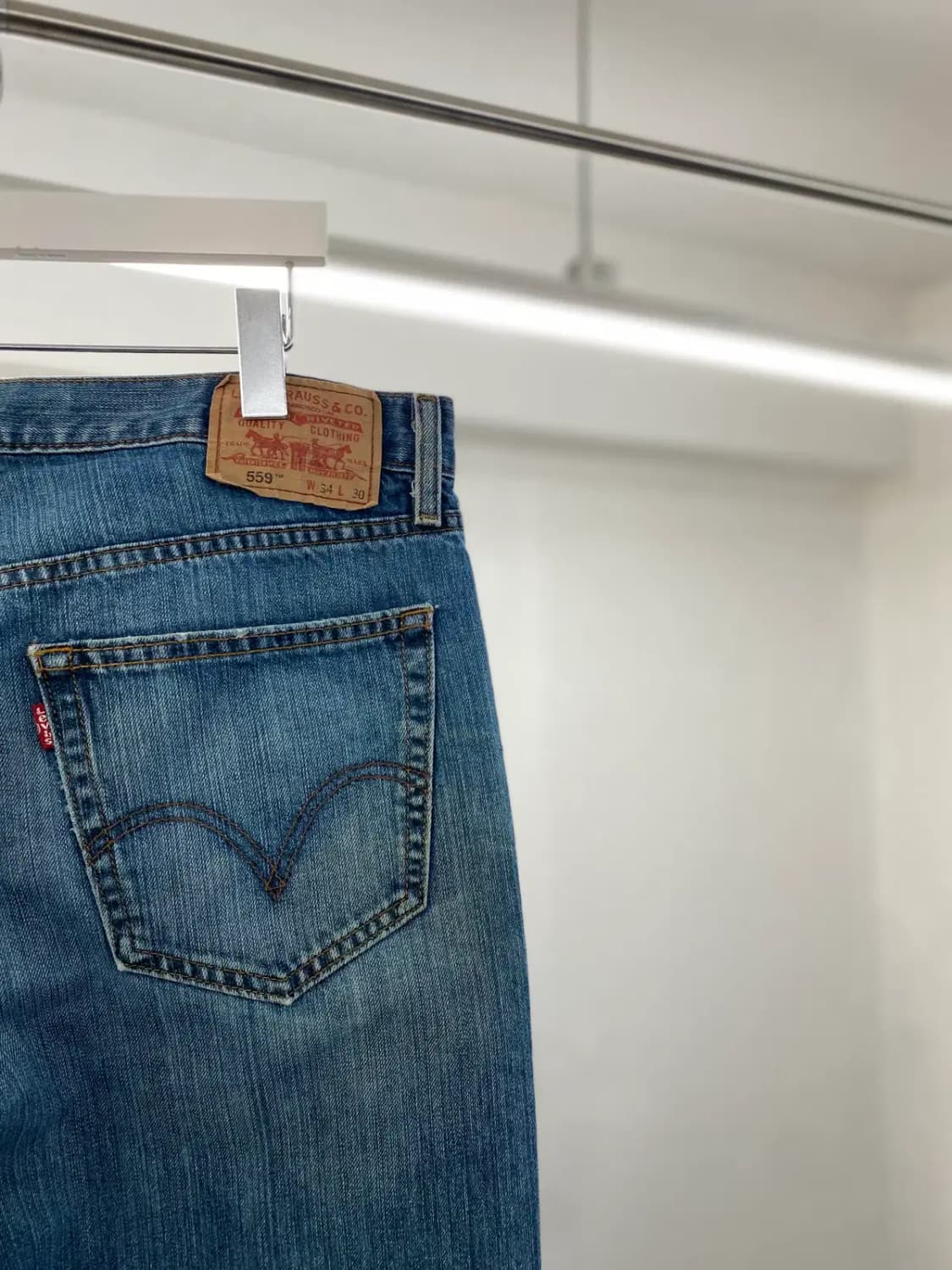 리바이스559 00s 루즈스트레이트 34사이즈 a4046 상품이미지6