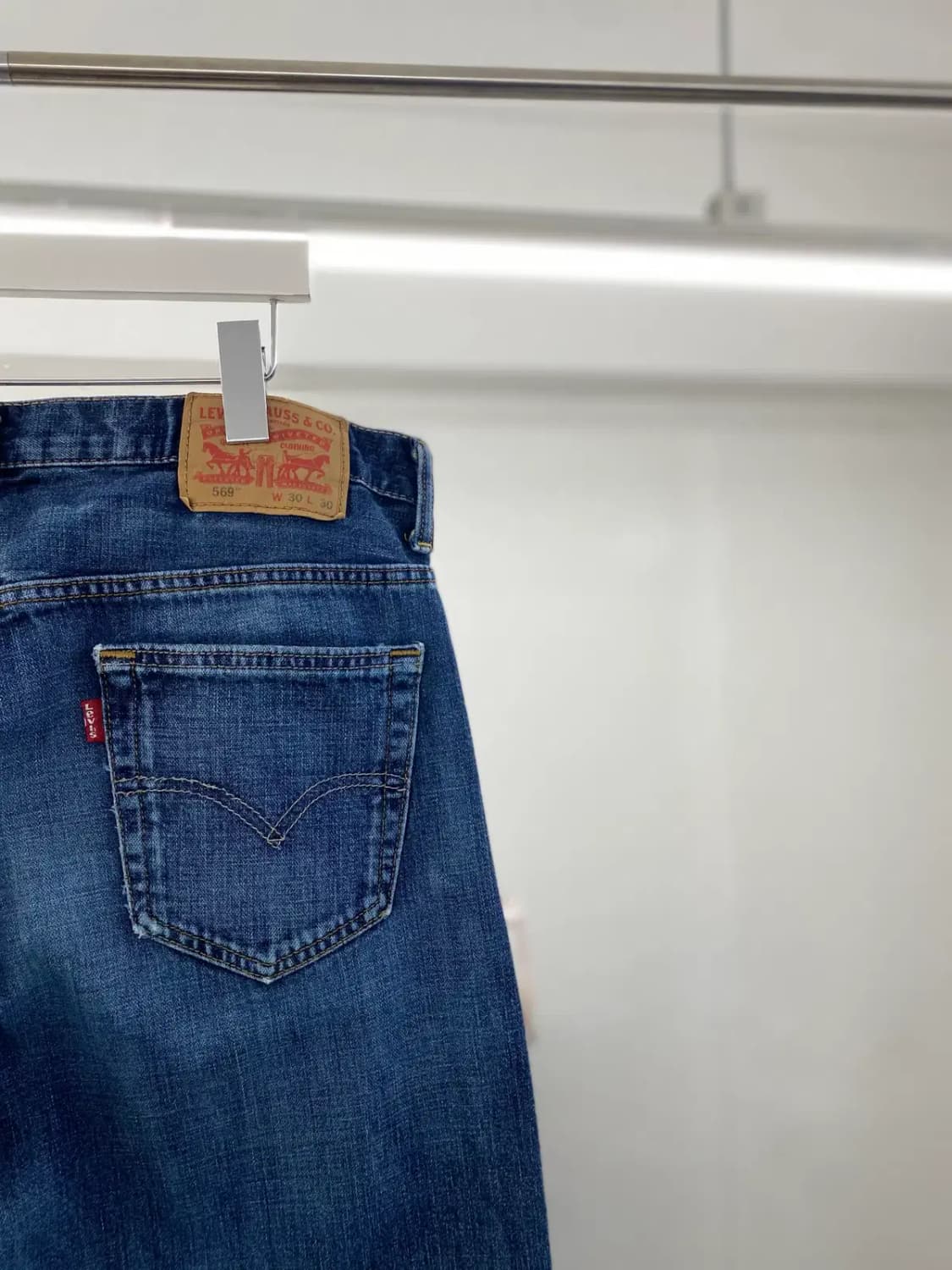 리바이스569 00s 루즈스트레이트 31사이즈 a4049 상품이미지6