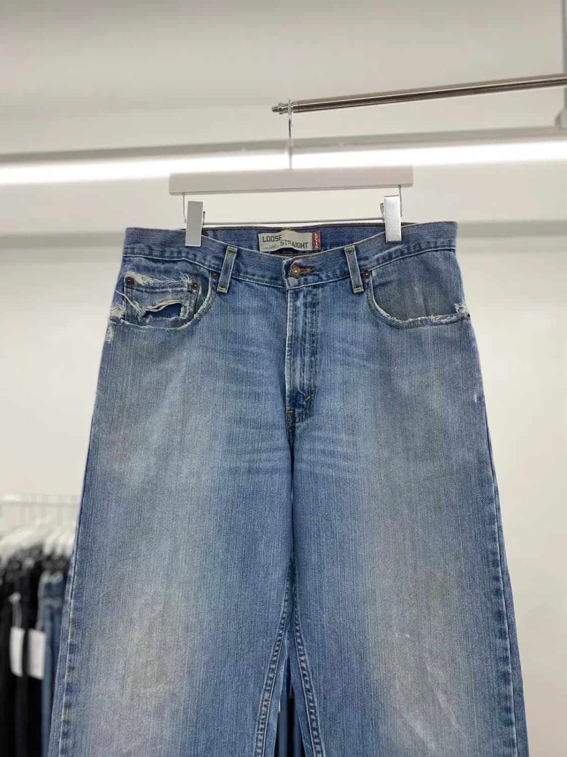 리바이스569 00s 루즈스트레이트 33사이즈 a4076 상품이미지2