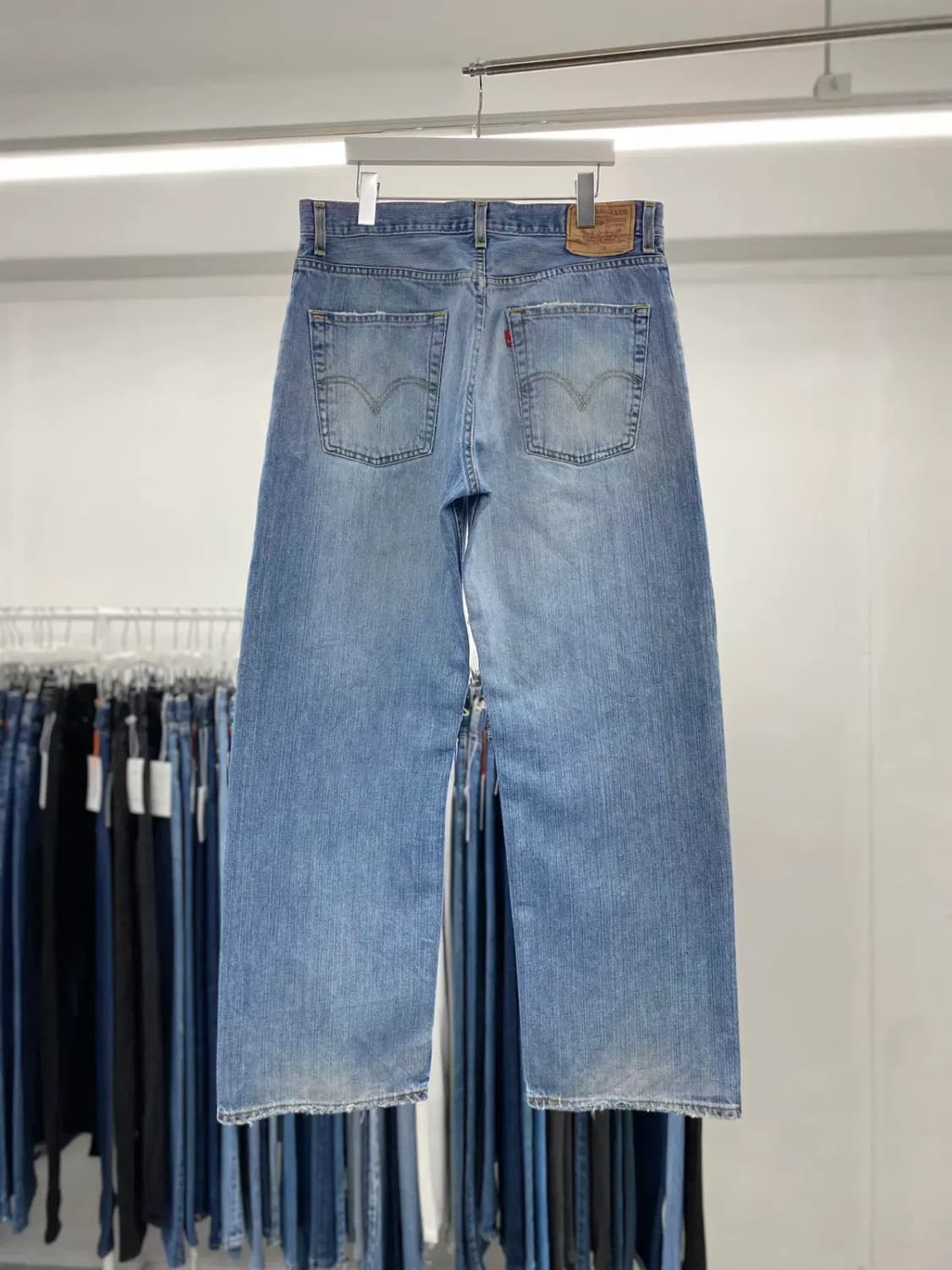 리바이스569 00s 루즈스트레이트 33사이즈 a4076 상품이미지4