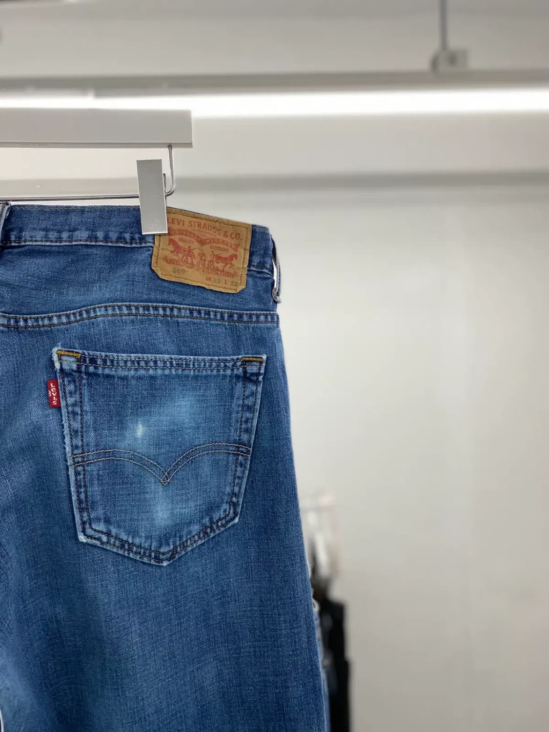 리바이스569 00s 루즈스트레이트 33사이즈 a4089 상품이미지6